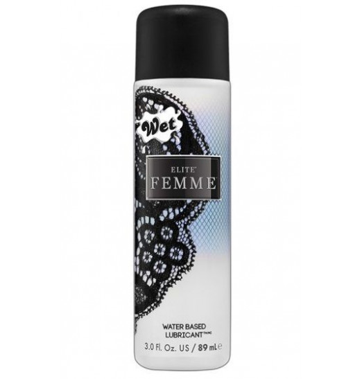 Премиальный женский лубрикант на водной основе Wet Elite Femme - 89 мл.