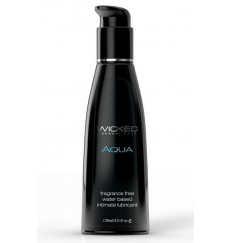 Легкий лубрикант с алоэ на водной основе Wicked AQUA - 120 мл. Легкий лубрикант с алоэ на водной основе Wicked AQUA - 120 мл.