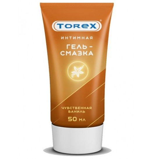 Смазка на водной основе TOREX  Чувственная ваниль  - 50 мл.