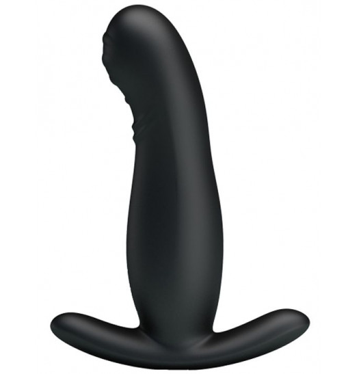 Черный вибромассажёр простаты Mr.Play - 12,7 см. Черный вибромассажёр простаты Mr.Play - 12,7 см.