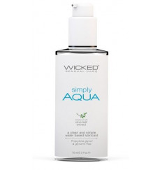 Легкий лубрикант на водной основе Wicked Simply AQUA - 70 мл. Легкий лубрикант на водной основе Wicked Simply AQUA - 70 мл.