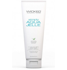 Гель-лубрикант на водной основе Wicked Simply AQUA JELLE - 120 мл. Гель-лубрикант на водной основе Wicked Simply AQUA JELLE - 120 мл.