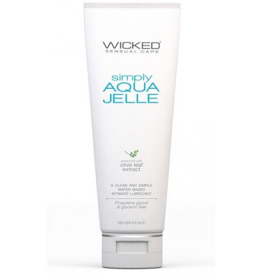Гель-лубрикант на водной основе Wicked Simply AQUA JELLE - 120 мл.