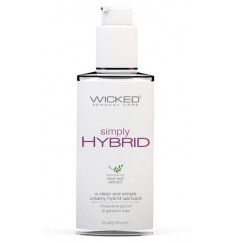 Водно-силиконовый лубрикант Wicked Simply HYBRID - 70 мл.
