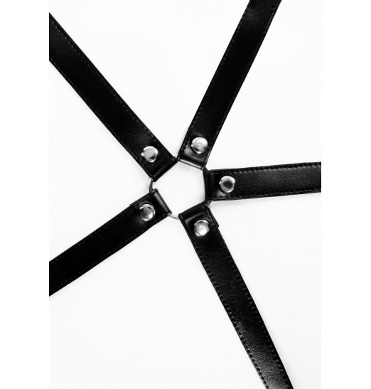 Черная портупея  Ингрид