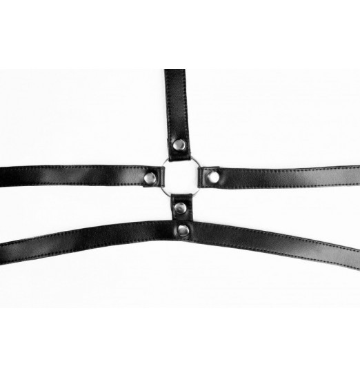 Черная портупея  Ингрид