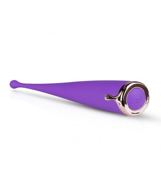 Фиолетовый клиторальный вибратор The Countess Pinpoint Vibrator - 19 см. Фиолетовый клиторальный вибратор The Countess Pinpoint Vibrator - 19 см.
