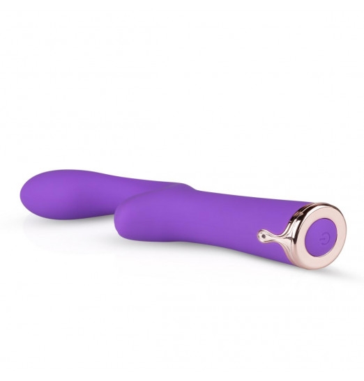 Фиолетовый вибратор The Baroness G-spot Vibrator - 19,5 см. Фиолетовый вибратор The Baroness G-spot Vibrator - 19,5 см.