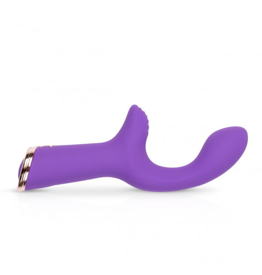 Фиолетовый вибратор The Baroness G-spot Vibrator - 19,5 см. Фиолетовый вибратор The Baroness G-spot Vibrator - 19,5 см.