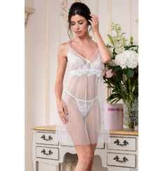 Соблазнительная сетчатая сорочка Eva