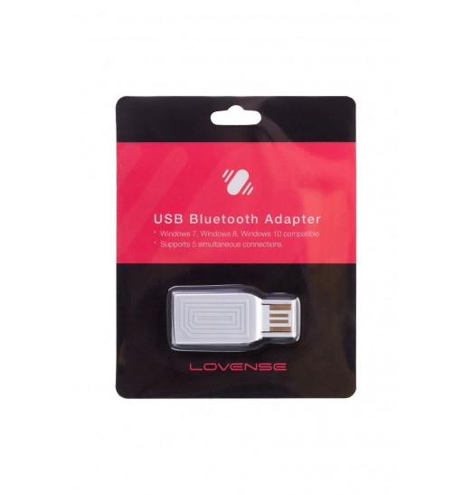 Белый USB Bluetooth адаптер Lovense - 2 см.