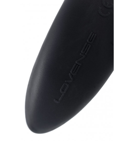 Черное эрекционное кольцо Lovense Diamo