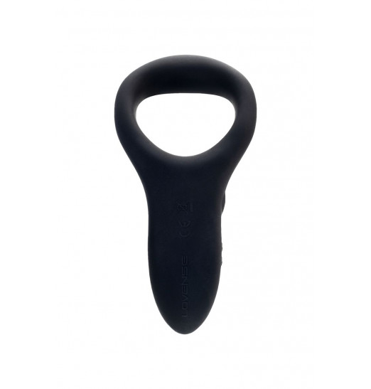 Черное эрекционное кольцо Lovense Diamo