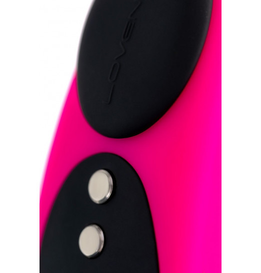 Розово-черный вибростимулятор в трусики Lovense Ferri