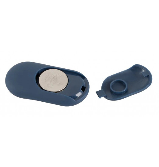 Синий вибростимулятор простаты с кольцом - 14,5 см. Синий вибростимулятор простаты с кольцом - 14,5 см.