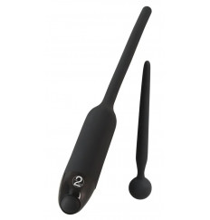 Черный набор из 2 уретральных стимуляторов