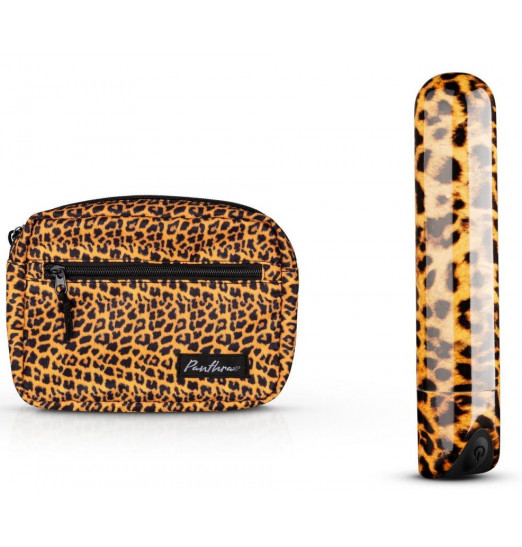 Леопардовая вибропуля Nayo Bullet Vibrator - 9 см.