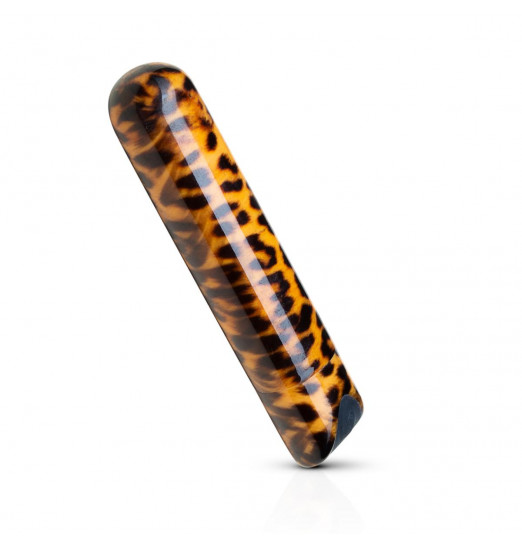 Леопардовая вибропуля Nayo Bullet Vibrator - 9 см.