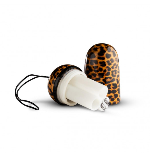 Леопардовое виброяйцо Maha с пультом ДУ