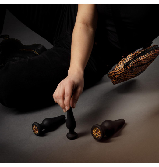 Набор из 3 анальных пробок Kesia Buttplug Set