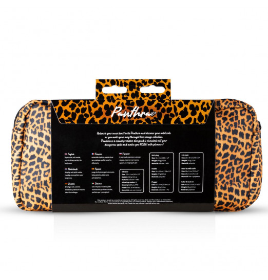 Стильный БДСМ-набор Gato 8-piece Set в анималистическом дизайне