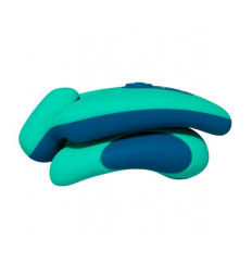 Зеленый портативный клиторальный вибратор Divvy