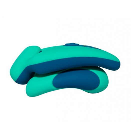 Зеленый портативный клиторальный вибратор Divvy Зеленый портативный клиторальный вибратор Divvy