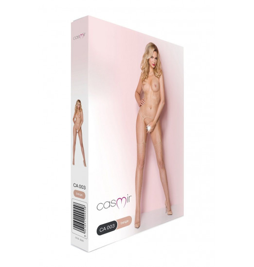 Боди-комбинезон из крупной сетки