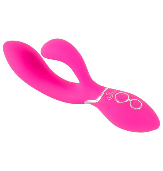 Ярко-розовый вибратор-кролик Bendable Rabbit Vibrator - 19,8 см. Ярко-розовый вибратор-кролик Bendable Rabbit Vibrator - 19,8 см.