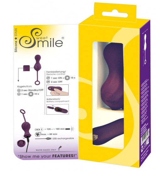 Фиолетовые вагинальные виброшарики Remote Controlled Love Balls Фиолетовые вагинальные виброшарики Remote Controlled Love Balls