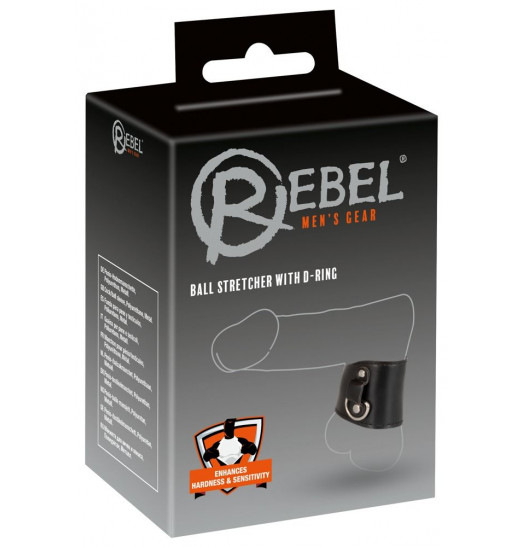 Утяжка на мошонку с D-кольцом Ball Stretcher with D-Ring