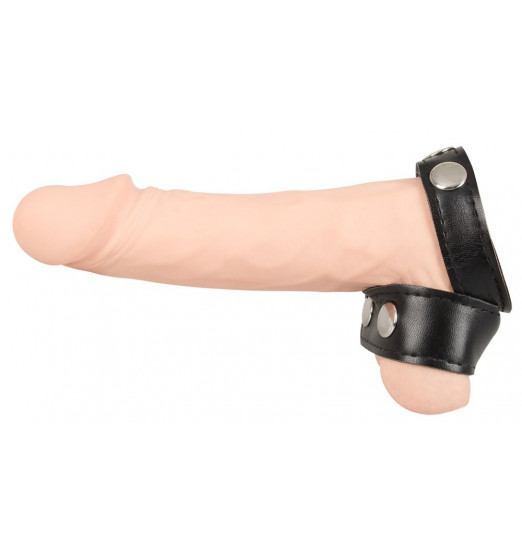 Утяжка для пениса и мошонки Cock Strap with Ball Stretcher