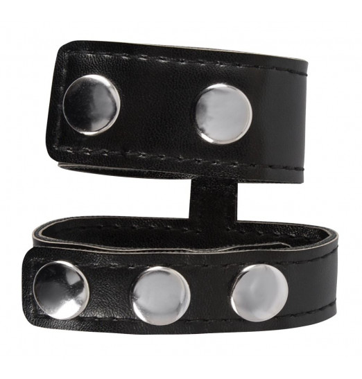 Утяжка для пениса и мошонки Cock Strap with Ball Stretcher