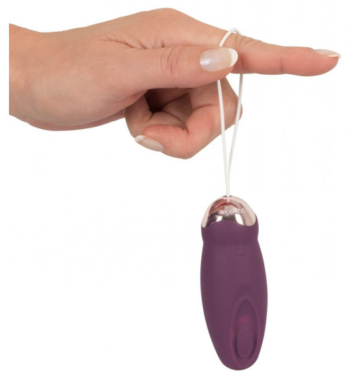 Фиолетовое виброяйцо RC Knocking Love Ball с пультом ДУ Фиолетовое виброяйцо RC Knocking Love Ball с пультом ДУ