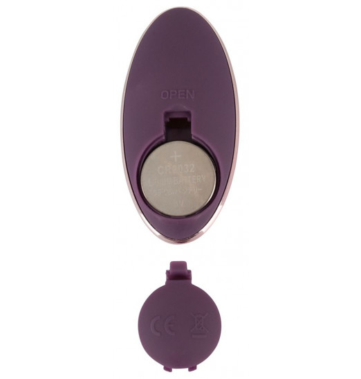 Фиолетовое виброяйцо RC Knocking Love Ball с пультом ДУ Фиолетовое виброяйцо RC Knocking Love Ball с пультом ДУ