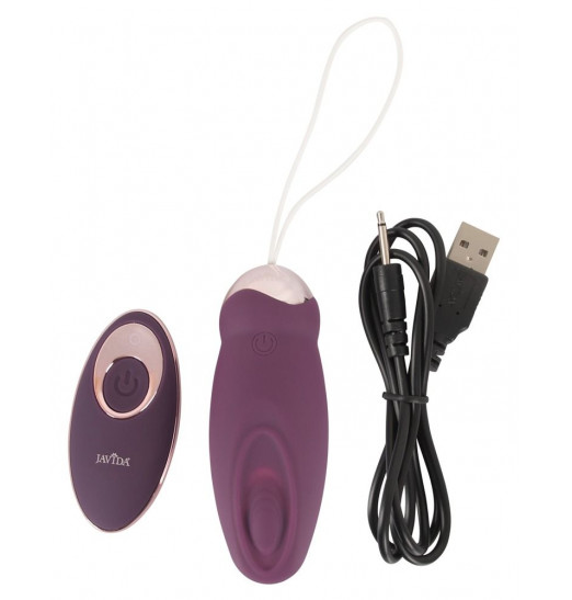 Фиолетовое виброяйцо RC Knocking Love Ball с пультом ДУ Фиолетовое виброяйцо RC Knocking Love Ball с пультом ДУ