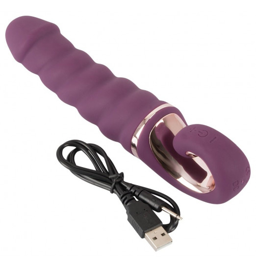 Фиолетовый вибратор Shaking Vibrator - 21 см. Фиолетовый вибратор Shaking Vibrator - 21 см.