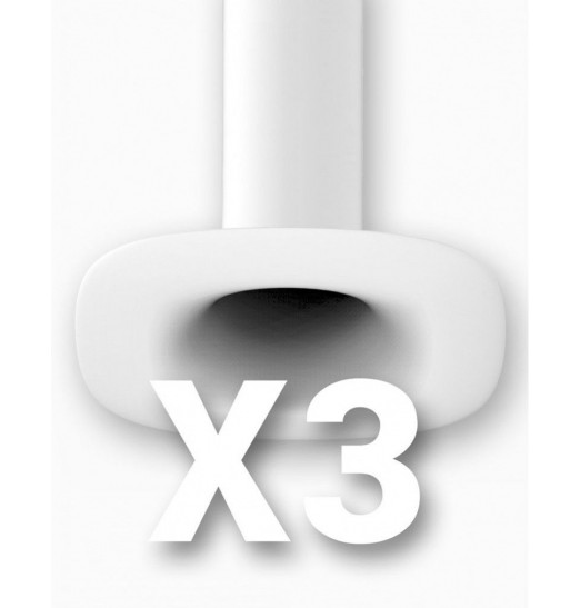 Набор из 3 стандартных сменных рукавов для мастурбатора Onyx