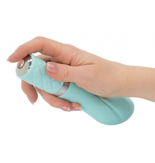 Мятный изогнутый вибратор Sassy - 20 см. Мятный изогнутый вибратор Sassy - 20 см.