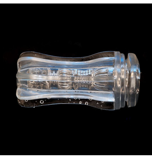 Прозрачный мастурбатор A-Loving с рельефным тоннелем Прозрачный мастурбатор A-Loving с рельефным тоннелем