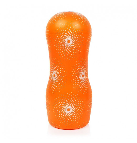 Прозрачный рельефный мастурбатор A-Loving со спиралевидным рельефом Прозрачный рельефный мастурбатор A-Loving со спиралевидным рельефом