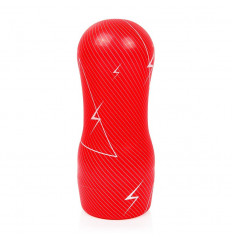 Прозрачный мастурбатор A-Loving с зигзагообразным рельефом