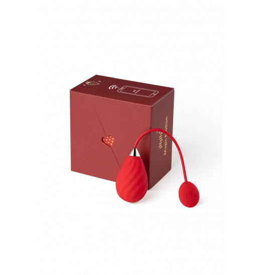 Красное виброяйцо Magic Motion Sundae