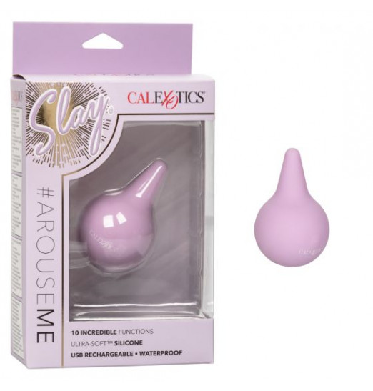 Сиреневый точечный вибромассажер #ArouseMe - 7,5 см.