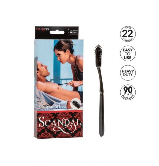 Черное колесо Вартенберга Pleasure Wheel - 18 см. Черное колесо Вартенберга Pleasure Wheel - 18 см.