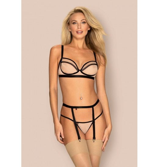 Пикантный комплект белья Nudelia с мерцающей нитью