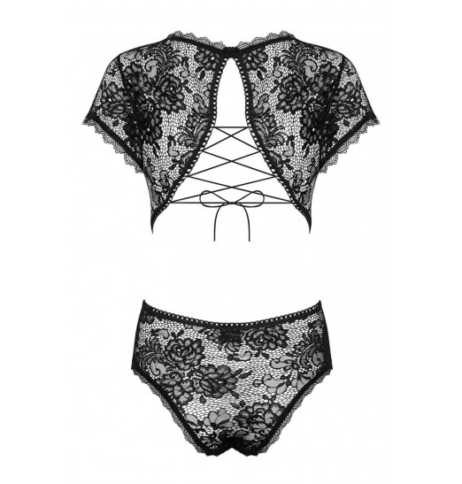 Эффектное боди Peonesia с короткими рукавчиками