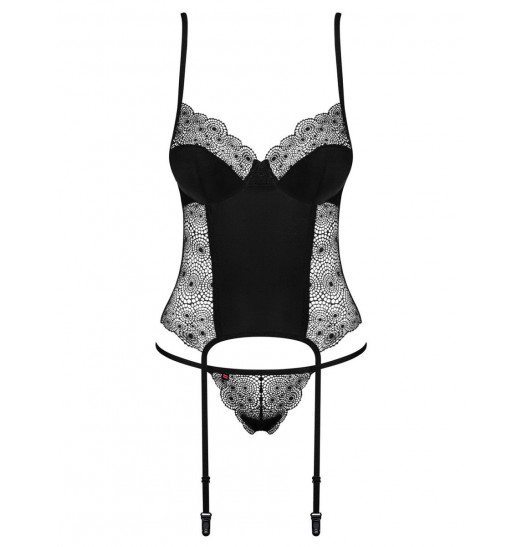 Соблазнительный корсаж Sharlotte со шнуровкой Соблазнительный корсаж Sharlotte со шнуровкой