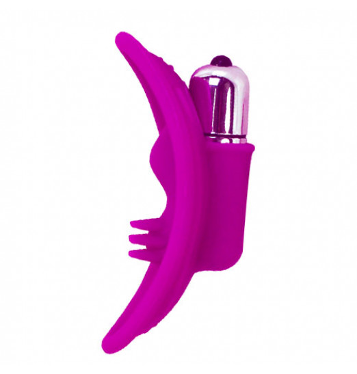 Нежный вибростимулятор для клитора Love Rider на ремешках