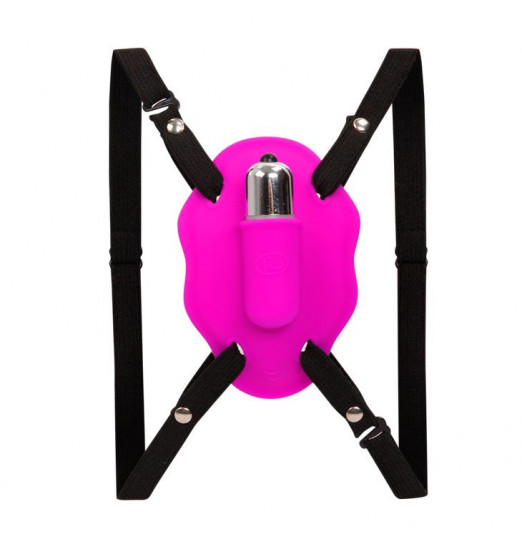 Нежный вибростимулятор для клитора Love Rider на ремешках